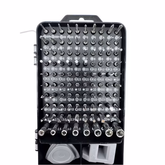 Kit combinati di elettroutensili 16 in 1 con trapano a batteria Set di utensili domestici con kit di utensili manuali fai-da-te per riparazioni professionali in giardino, ufficio, casa