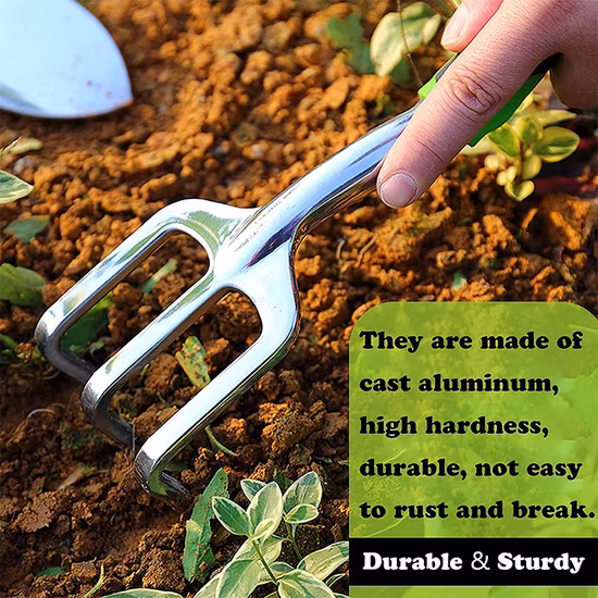 Set di attrezzi da giardino per bambini da coltivazione 3 pezzi Attrezzi da giardino adatti a bambini Ragazzi Ragazze Wyz18398